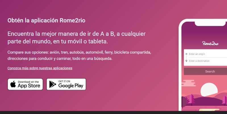 rom2rio app